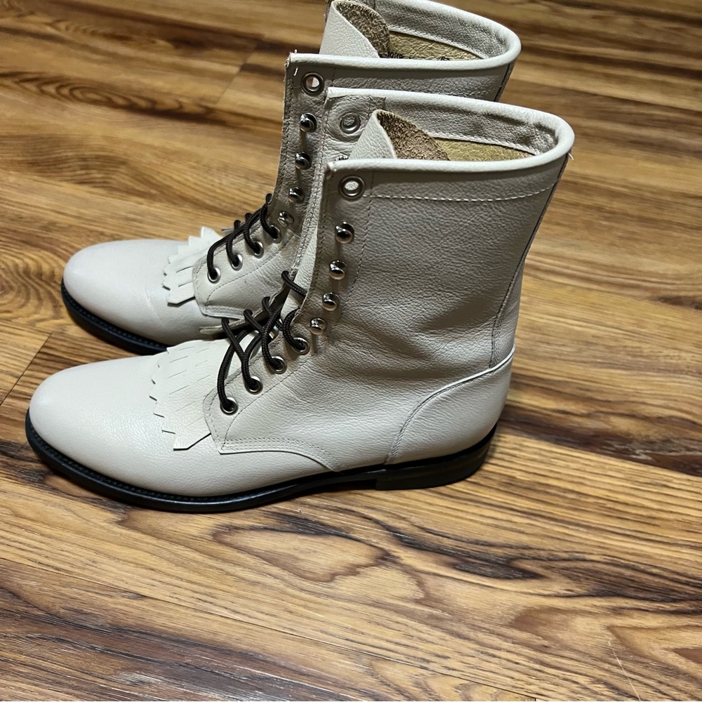 justin lacer boots Size 7B - Picture 2 of 6